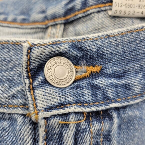 LEVI'S 550 Women's 22 (40x30) Relaxed Fit Tapered Leg Jeans USA Made vintage - Picture 16 of 16